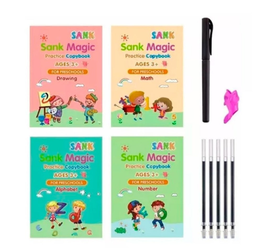 SET CUADERNO MAGIC CALIGRAFIA MONTESSORI™