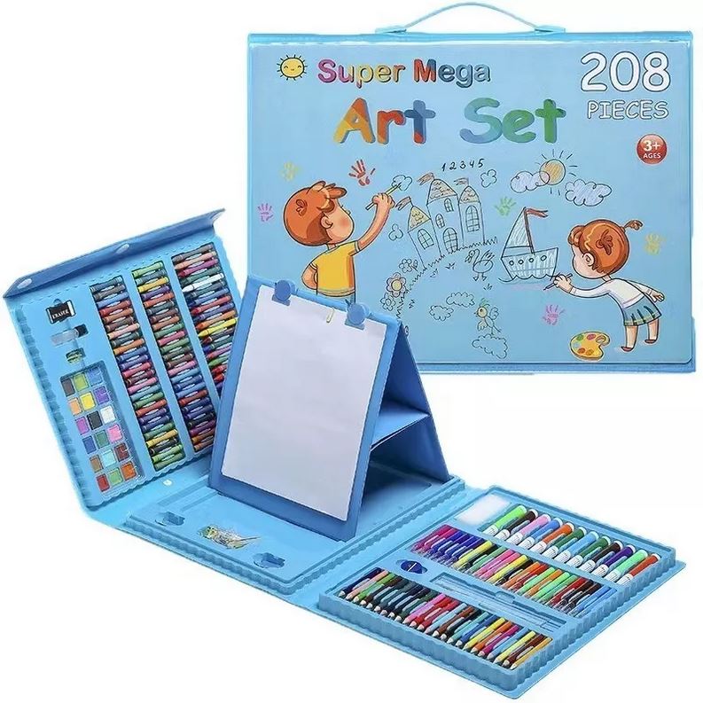 MEGA ARTE FULL™  208 Piezas Niñas / Niños