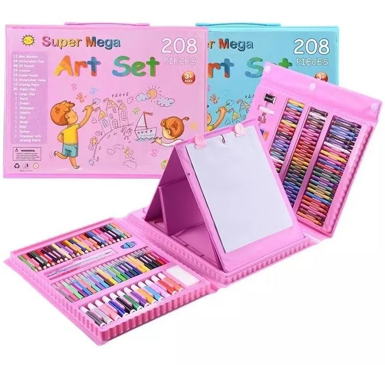 MEGA ARTE FULL™  208 Piezas Niñas / Niños